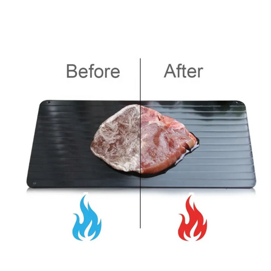 Thawing Plate for Fast Defrost of Frozen Foods