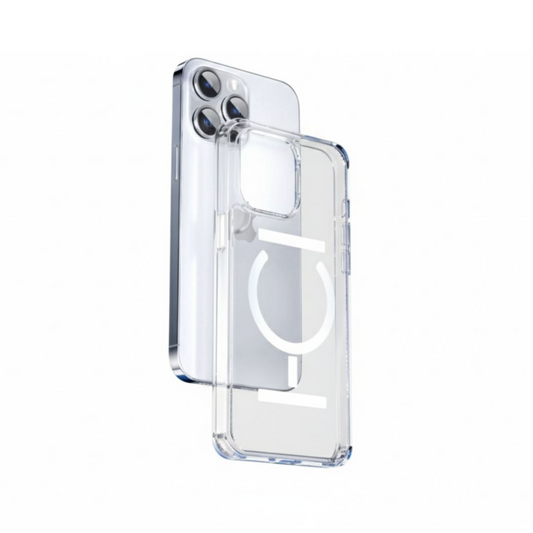 Clear Case With Magnetic Strip-iphone 14 Pro Max