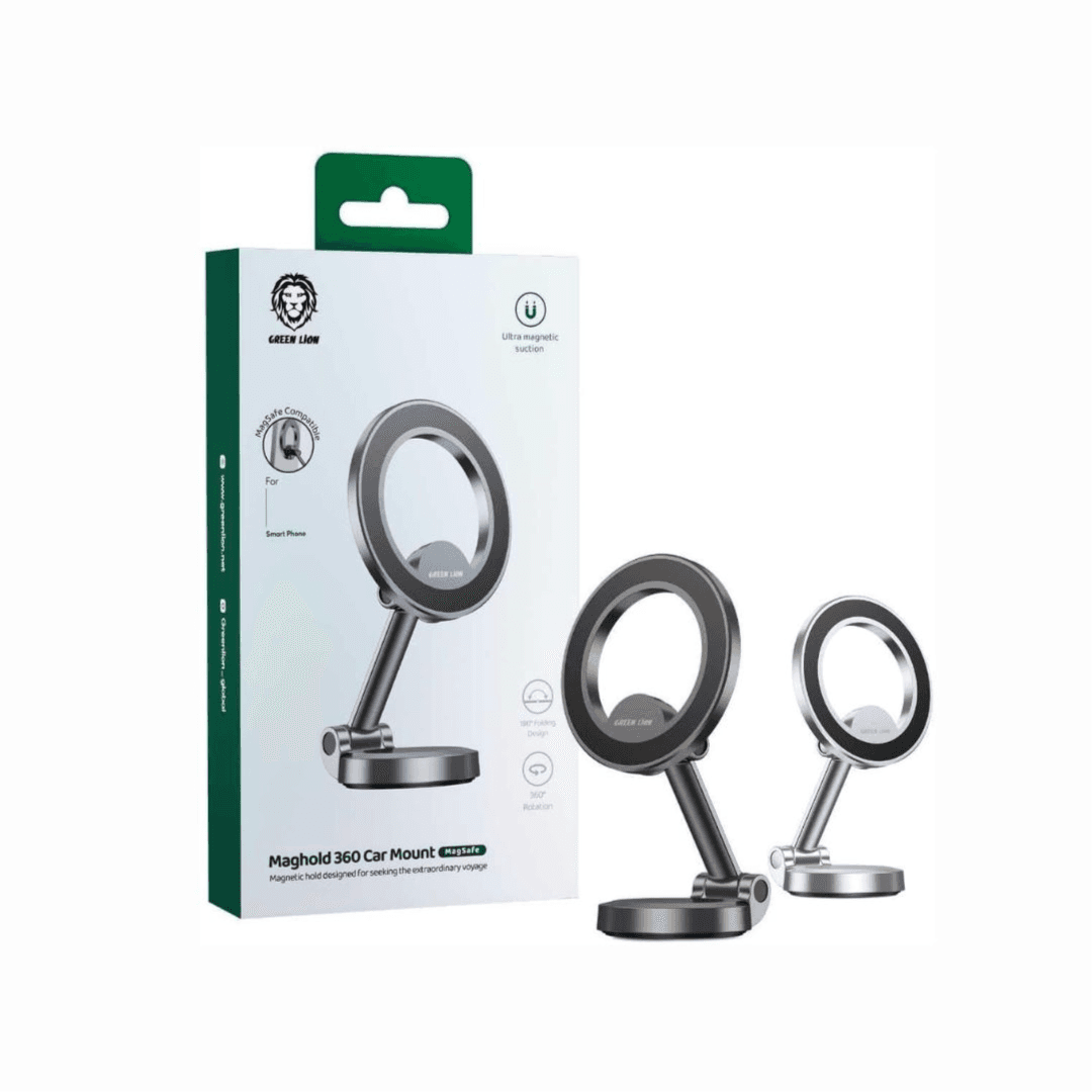 Phone Holder for car  Maghold 360 - Green Lion