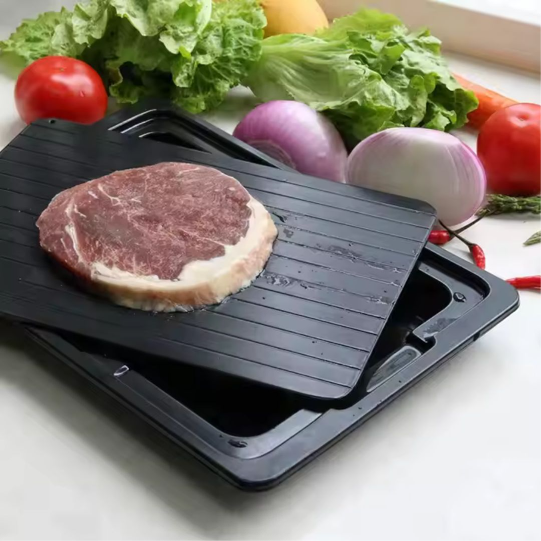 Thawing Plate for Fast Defrost of Frozen Foods