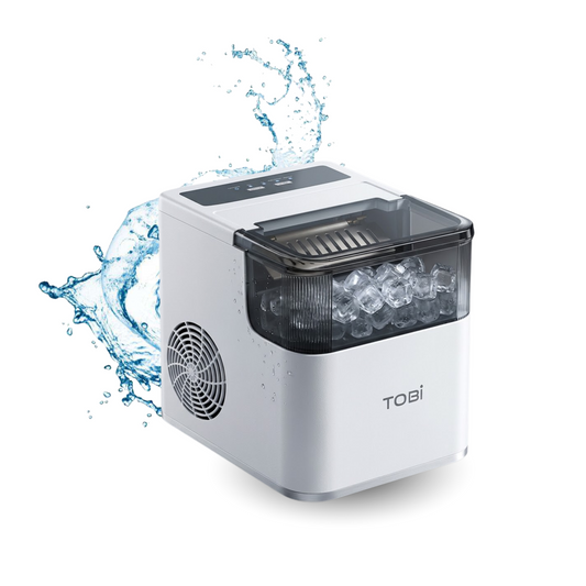 Tobi Ice Maker Machine with 1.6L Tank & 12kg ice per day