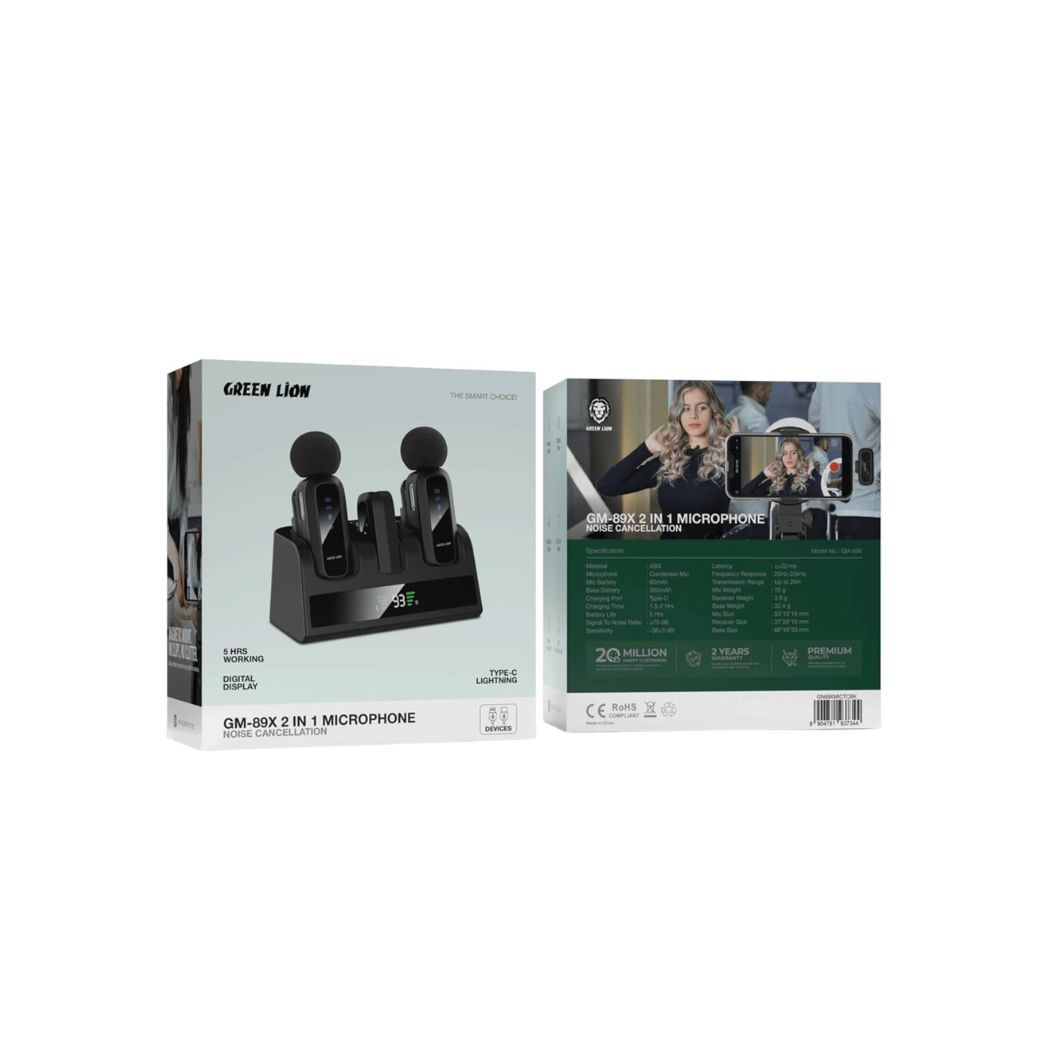 Green Lion Microphone Gm-89X