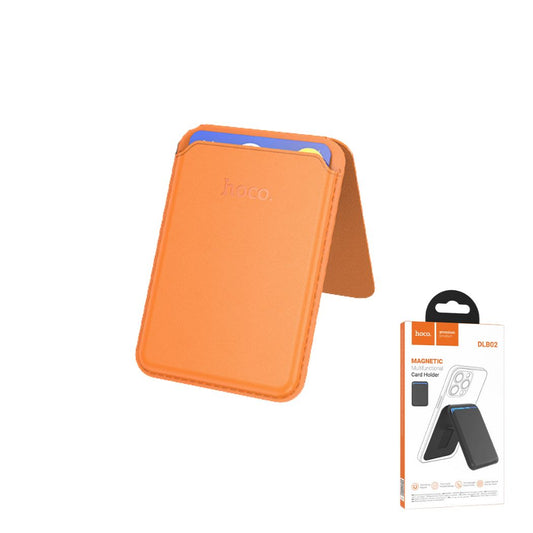 حافظة بطاقات مغناطيسية للهاتف المحمول من هوكو – لون برتقالي