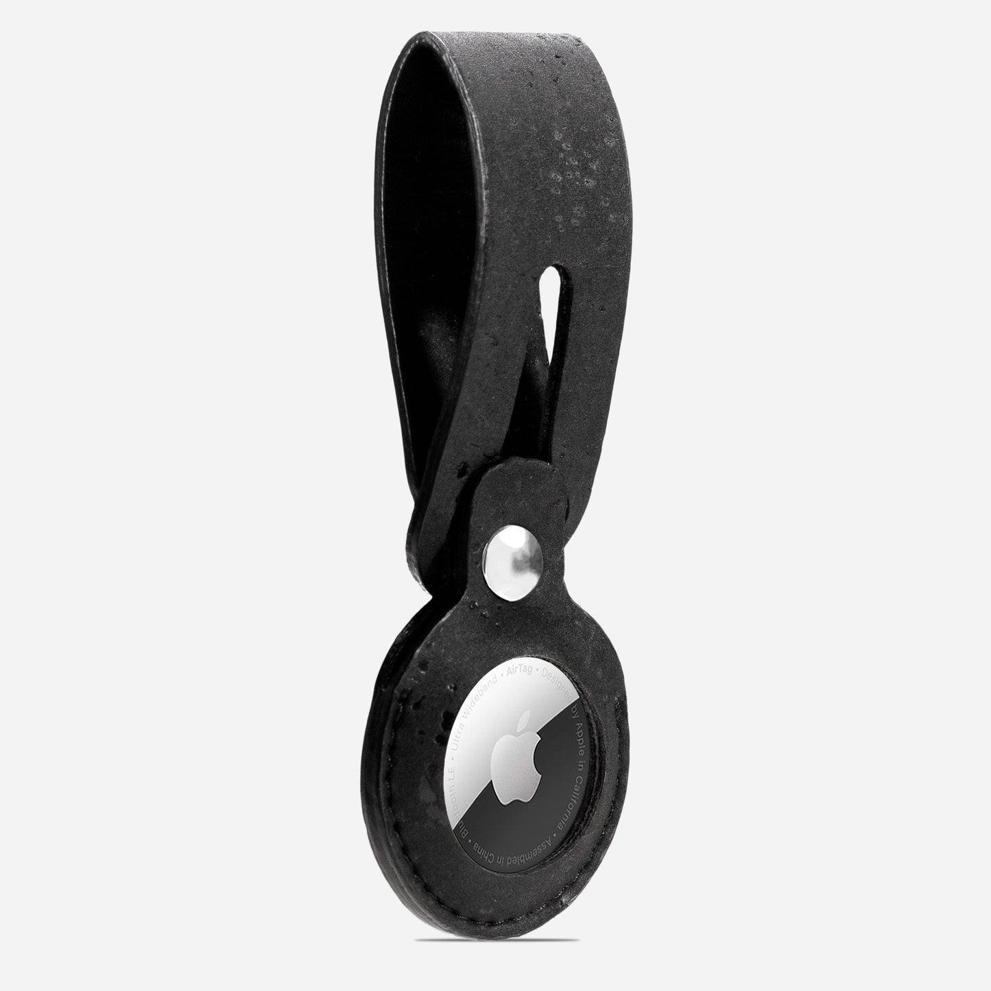 Silicone strap for AirTag Black