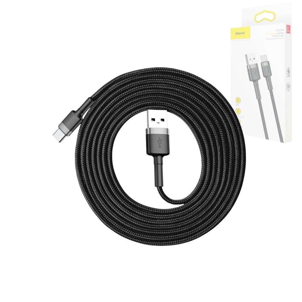 Baseus Usb to Type-C Cafule Cable 2m