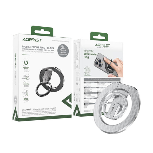 ACEFAST E25 Magnetic Phone Ring Holder (White)