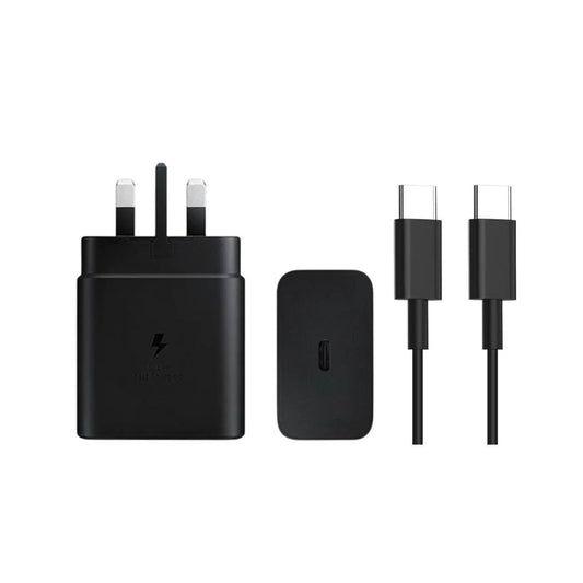 محوّل طاقة سامسونج بقدرة 45 واط مع كابل تايب-سي