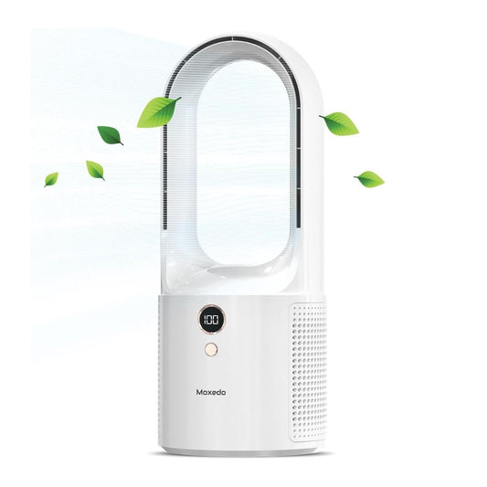 Bladeless Mini Cooling Fan with 6 Speed Options - Moxedo
