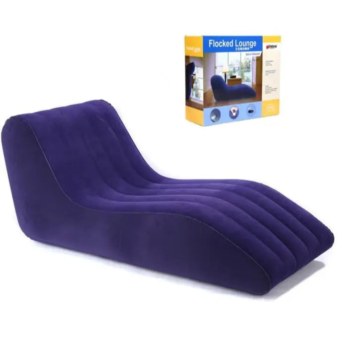 Flocked Lounge Chair