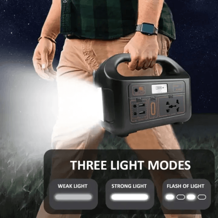 Portable Power Station 150W with Power Outlet and 2 USB Ports