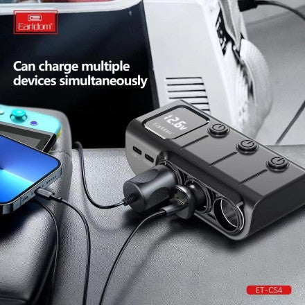 Car Charger Splitter  120w - earldom