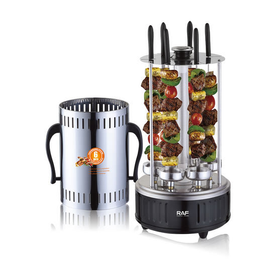 Rotating Bbq Electric Grill Skewers-Raf