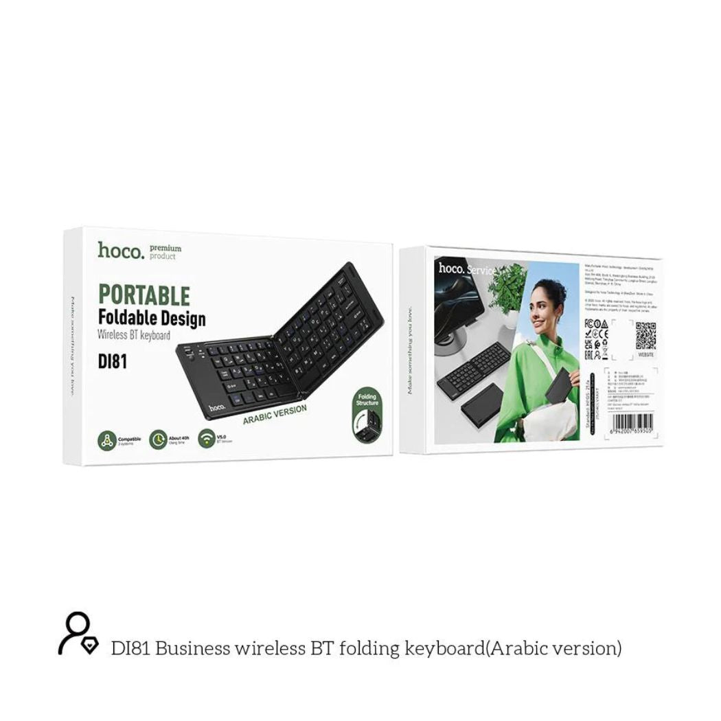 Hoco Portable Wireless BT keyboard