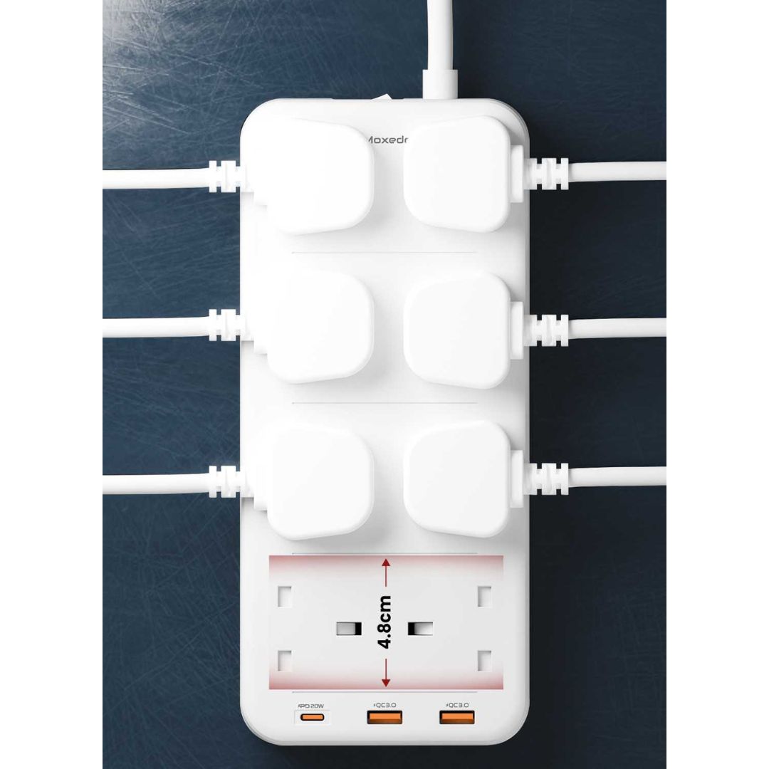 Power Strip 11 in 1 with Cable 2M - Moxedo
