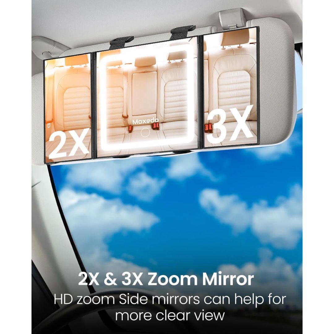 Car Visor Vanity Mirro - Moxedo