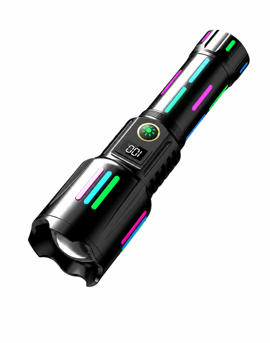 Multi-Mode Flashlight with Digital Display