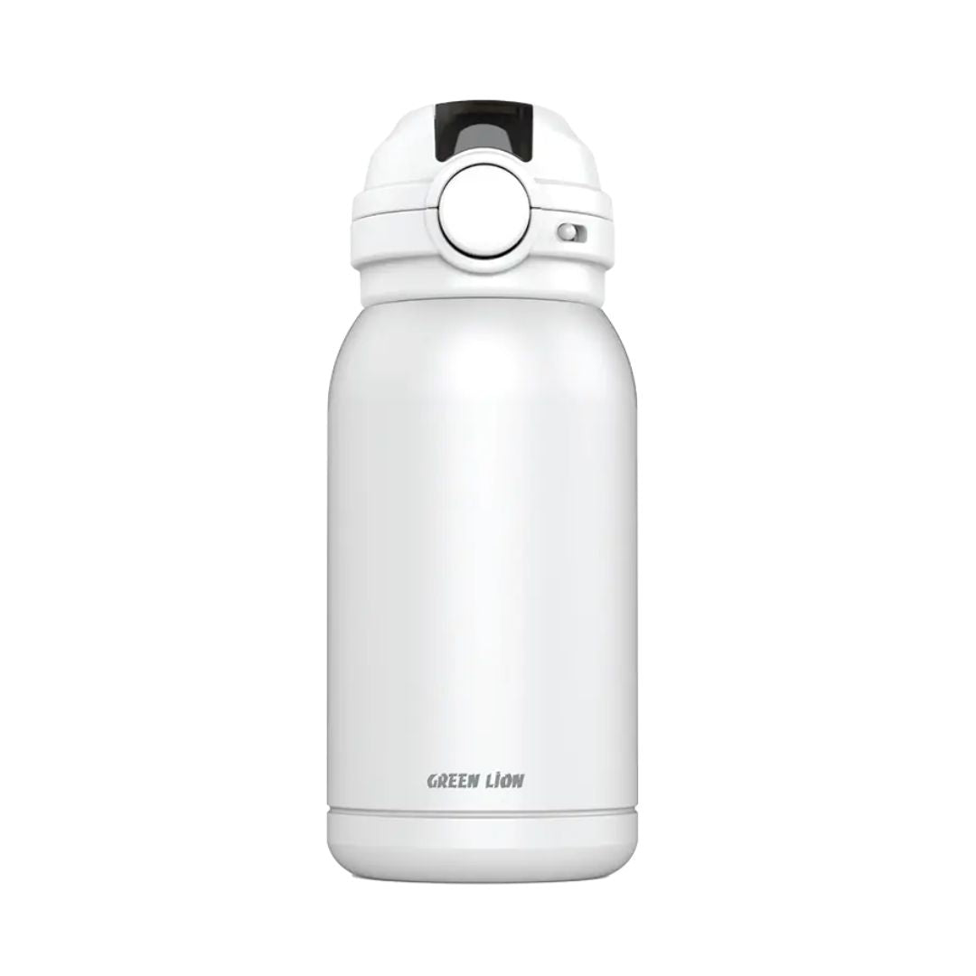 Green Lion Fusion Thermal Flask - White