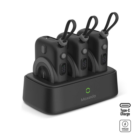 Moxedo 3 in 1 10000mAh Power Bank Station