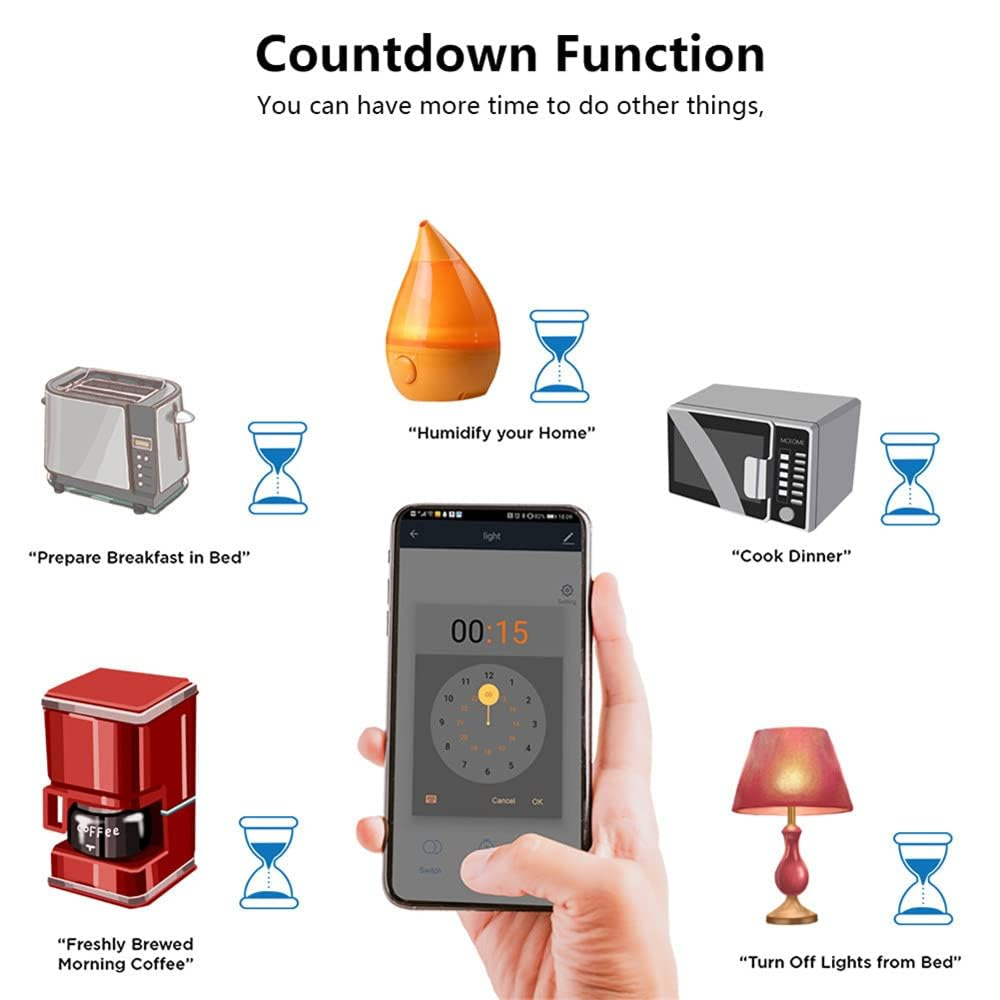 Smart Light Switch Al Panel (2 Gang, Gold)