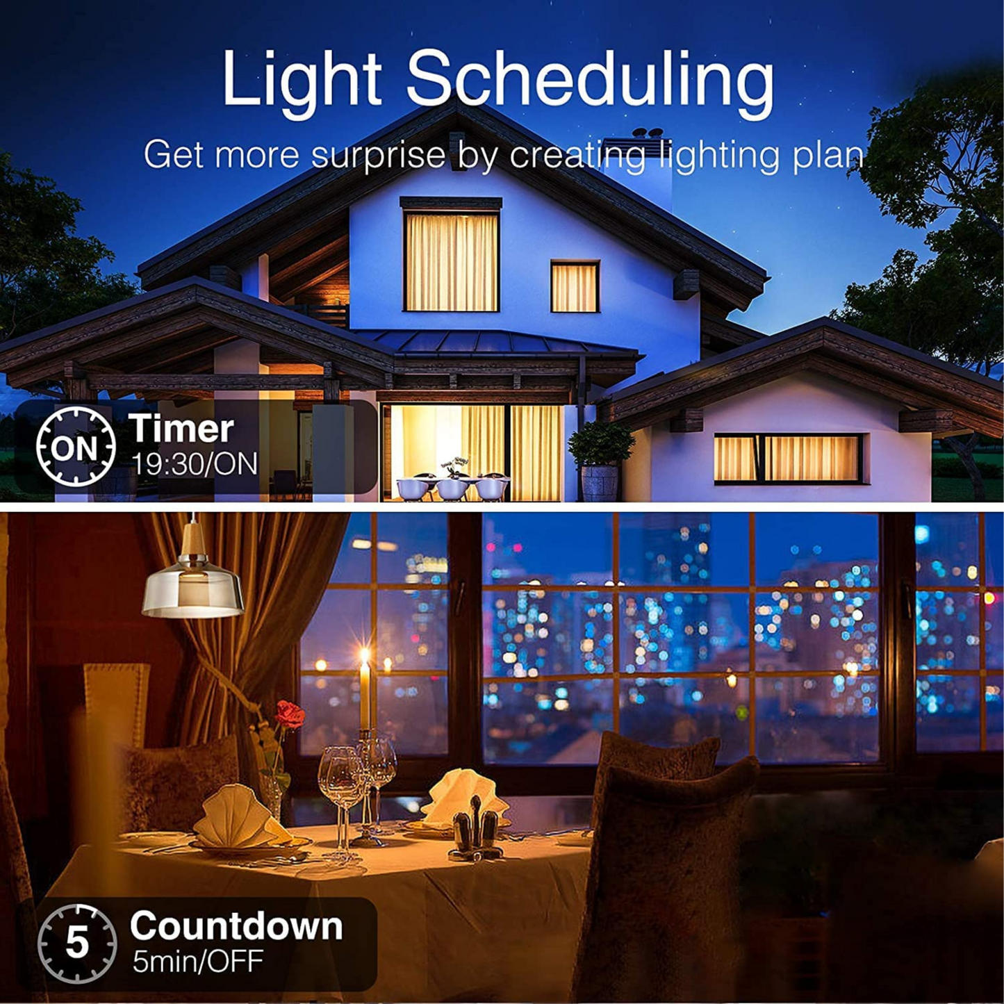 Smart Light Switch(1 Gang-white)