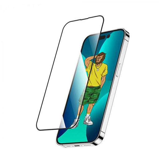 3D silicone tempered glass Screen Protector for IP 15 pro max