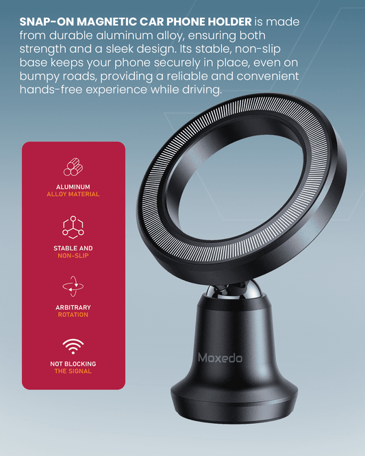 Magnetic Car Phone Holder-Moxedo