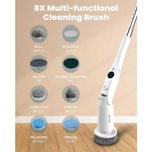 Moxedo 8 in 1 Electric Cleaning Brush Cordless
