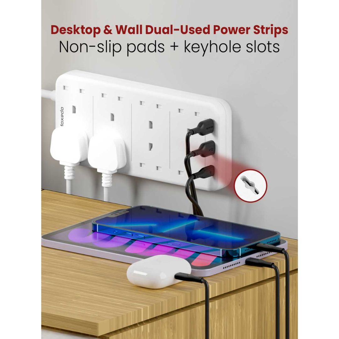 Power Strip 11 in 1 with Cable 2M - Moxedo