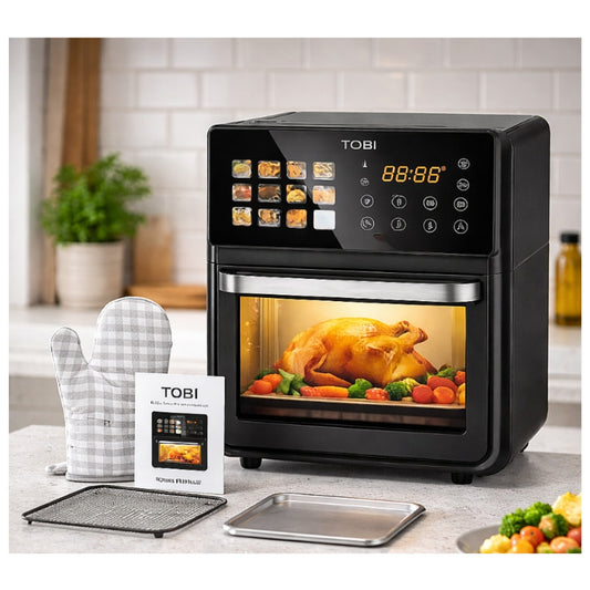 TOBI 16L 2400W Visual Air Fryer with Full-Color Touch Display