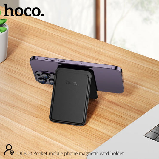 حافظة بطاقات مغناطيسية للهاتف المحمول من هوكو – لون برتقالي