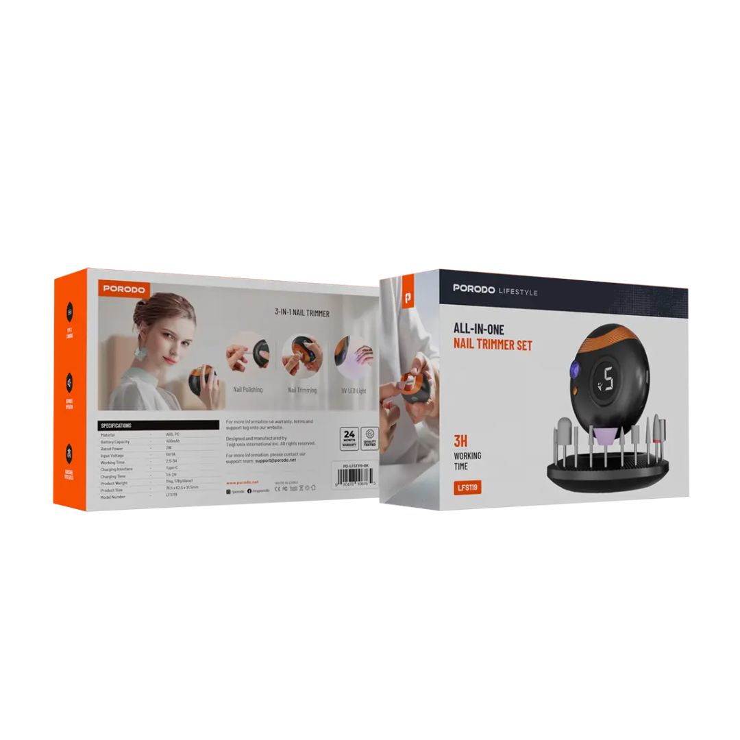 مجموعة قص الأظافر المتكاملة - بورودو