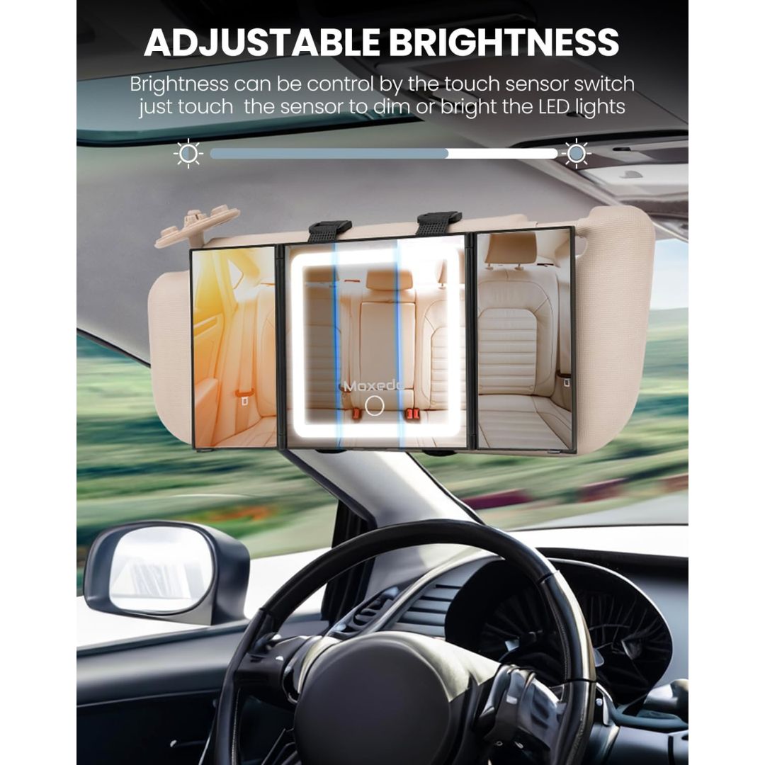Car Visor Vanity Mirro - Moxedo