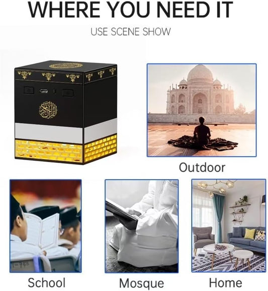 Telawah Quran Speaker with Remote Control