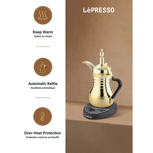 LePresso Dallah Arabic Coffee & Tea Kettle 750mL