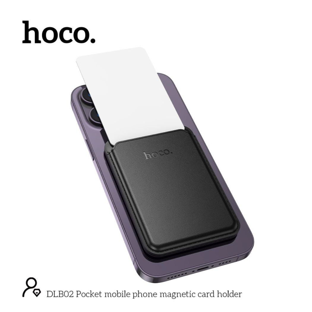 حافظة بطاقات مغناطيسية للهاتف المحمول من هوكو – لون برتقالي