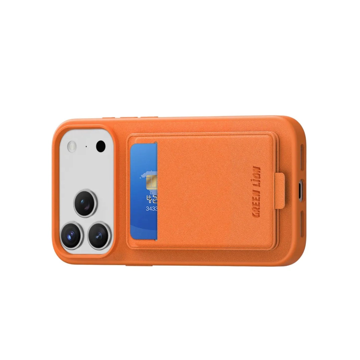 Regal Magsafe Case For iPhone 17 Pro-Green Lion