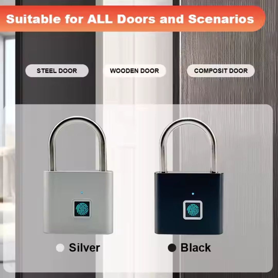 قفل ذكي بتقنية البصمة