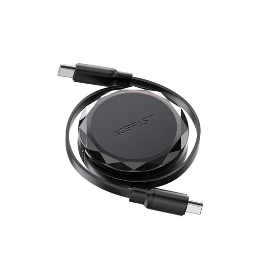 ACEFAST 60W Retractable USB-C to USB-C Cable-0.8M