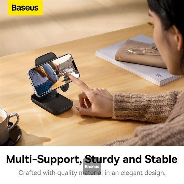 Folding Phone Stand Cluster (Black) - Baseus