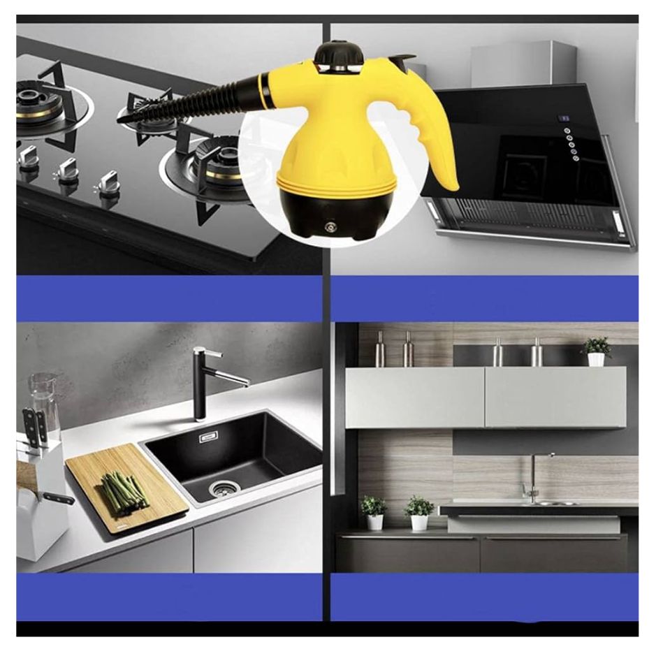 DF-A001 Steam Cleaner-Powerful Chemical-Free Home Cleaner with 1 Year Warranty