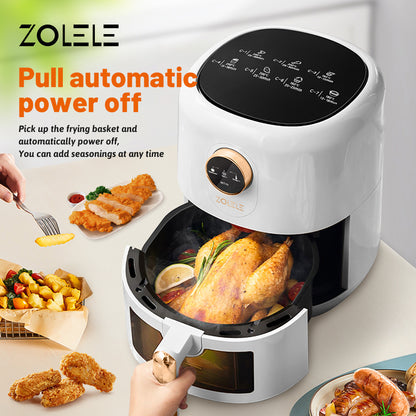 Zolele Smart Fryer with Transparent Front - 4.5L