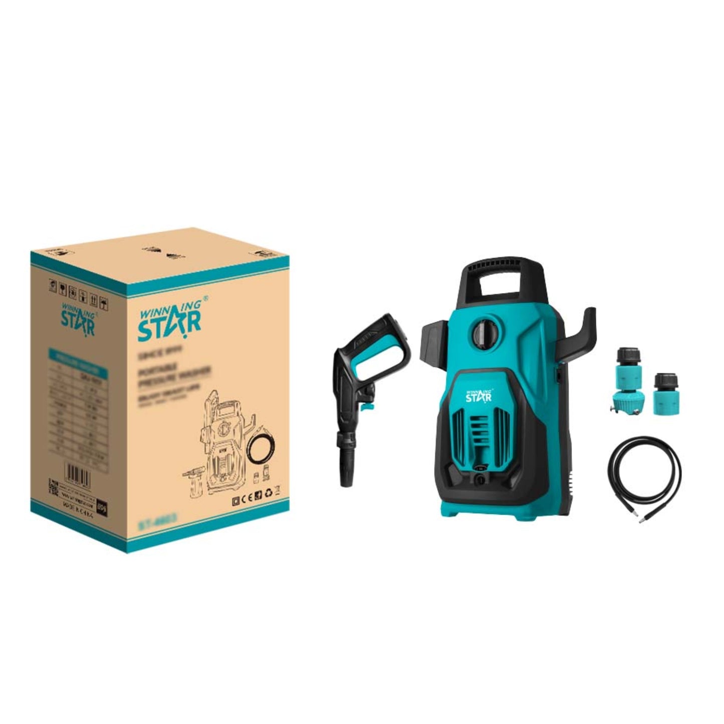 Winning Star ST-4603 High Pressure Car Washer 1200W -90 Bar