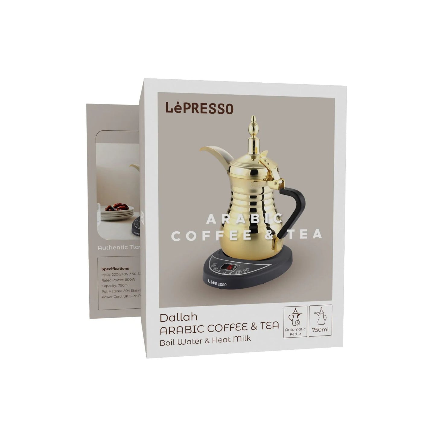 LePresso Dallah Arabic Coffee & Tea Kettle 750mL