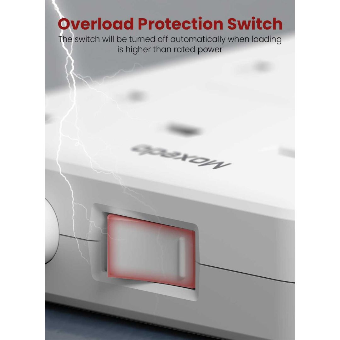 Power Strip 11 in 1 with Cable 2M - Moxedo