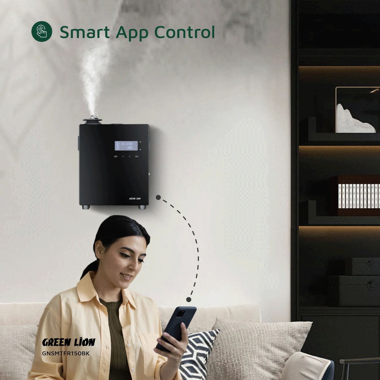 Smart Scent Pro Fragrance Diffuser 150ml-Green Lion