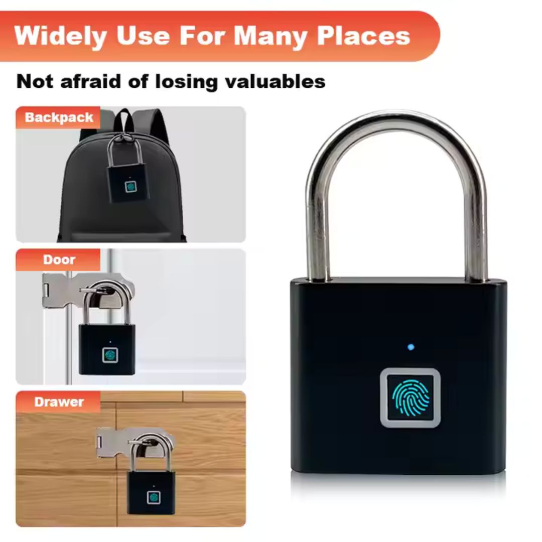 قفل ذكي بتقنية البصمة