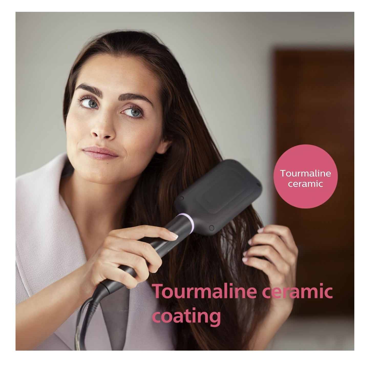 Philips 2 in 1 Hair Straightener & Curler BHH880