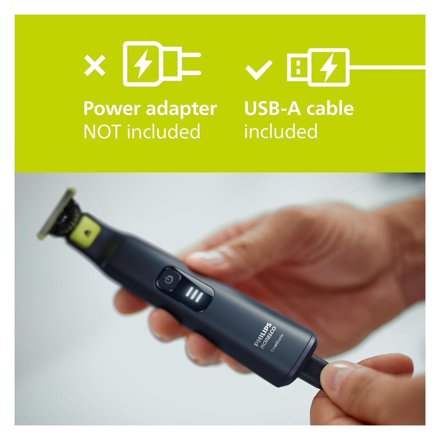 فيليبس OneBlade Pro 360 ماكينة حلاقة جافة ورطبة – QP6542/15