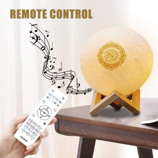 Moon Lamp Quran Speaker Sq-510 With Bluetooth & Remote Control