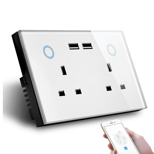 Smart Touch Double Socket
